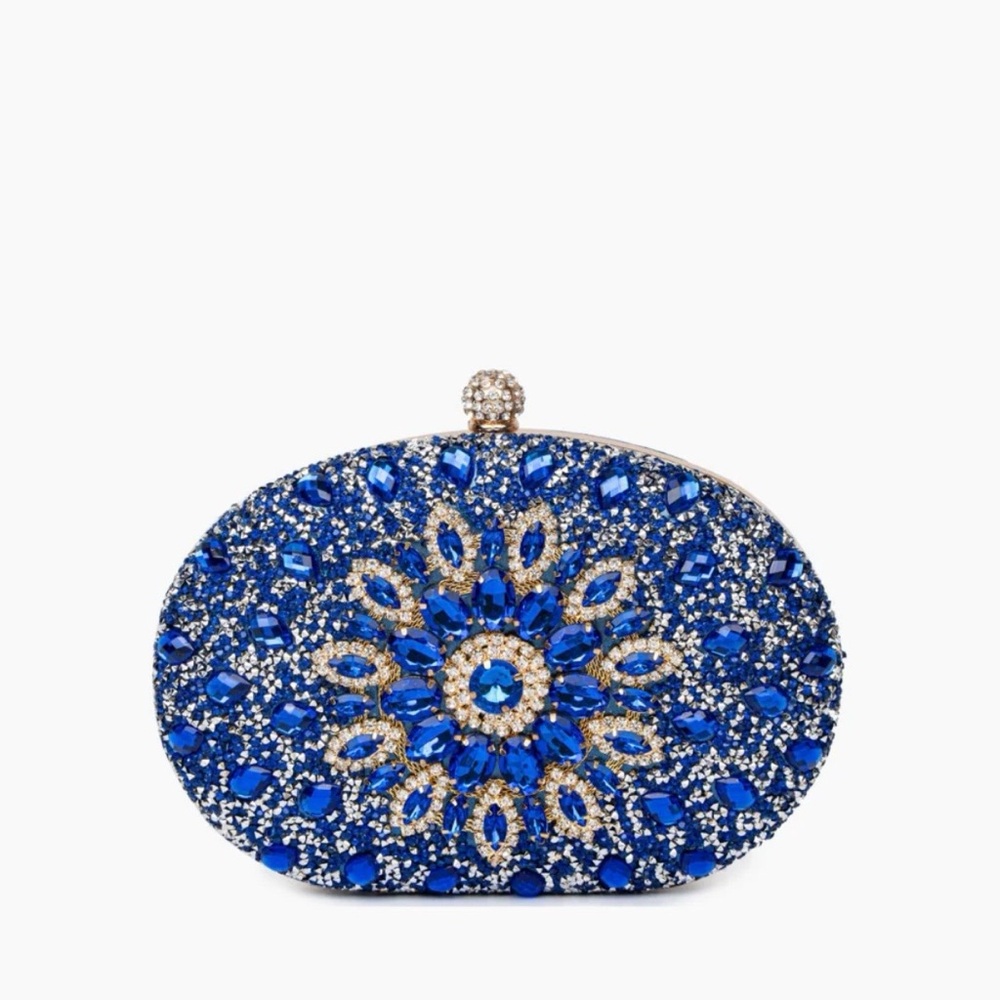 Ramla Rhinestone Clutch Bag NEW - Picture 2 of 8